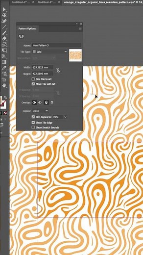 Create Pattern in Adobe Illustrator