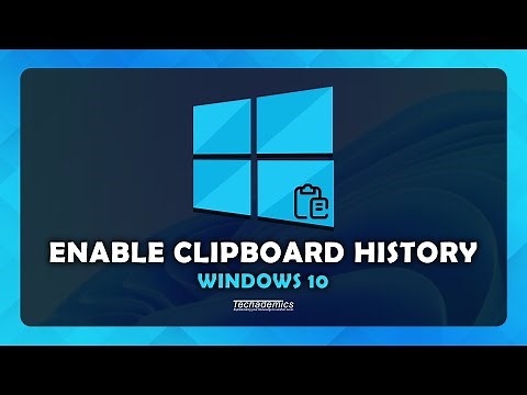 How To: Open The Clipboard in Windows 10 | Copy And Paste History Windows 10
