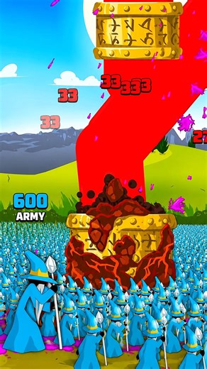 King Zilaros vs Lunarclops Boss| Stick War Legacy #stickwar3 #short