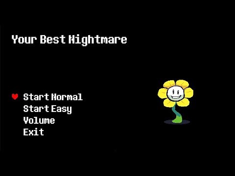 Undertale Omega Flowey Boss Fight. (Normal.)