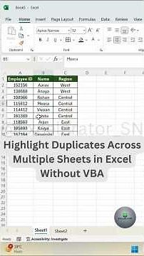 Excel: Find Duplicates in 1 MINUTE!