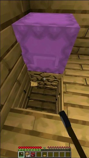 Minecraft SHULKER Box Trap to Catch Players Easily? #shorts #minecraft