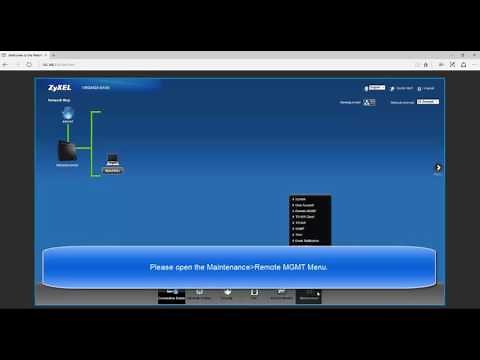 Zyxel VMG Series - Configure Remote MGMT