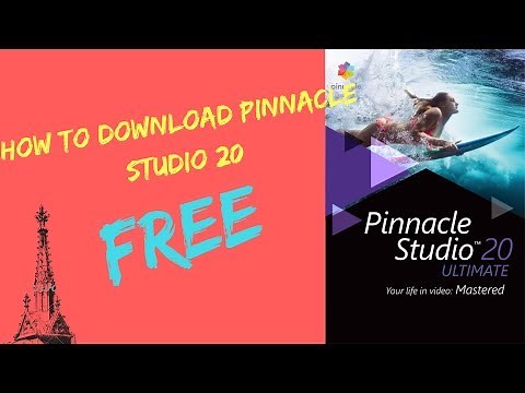how to download and install pinnacle studio 20 ultimate