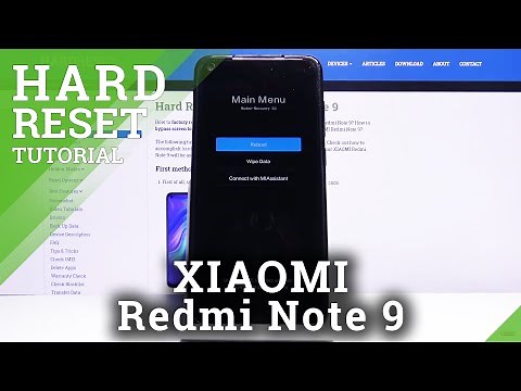Hard Reset Xiaomi Redmi Note 9 - Factory Data Reset