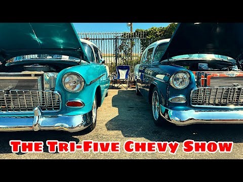 The Tri-Five Chevy Car Show 2024, El Segundo, California