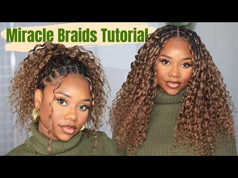 Blonde Crochet Miracle Braids Tutorial | Easy Boho Braids for Beginners | Eayon Hair