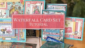 2.8K views · 81 reactions | Waterfall Card Set Tutorial featuring...