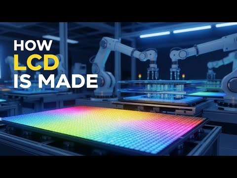 How LCD Screens Are Made | Inside Modern LCD Manufacturing Factory | Full Process