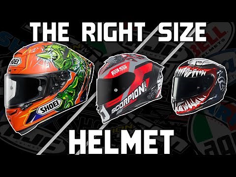 How to Choose The Right Size Motorcycle Helmet | Sportbike Track Gear