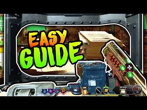 Black Ops 4 Zombies CLASSIFIED Shield Guide (How To Build The Shield In Classified)