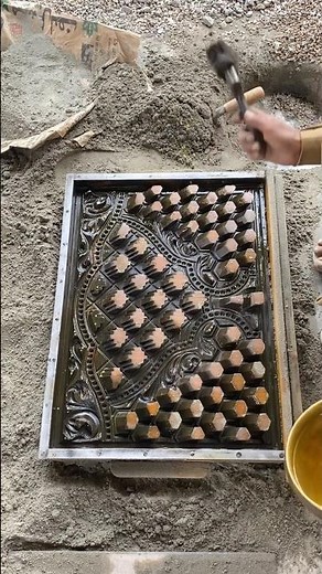 How to make cement designs