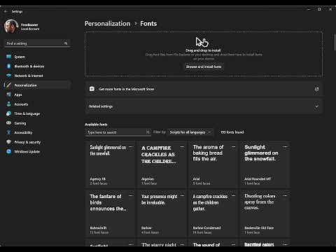 How to Change Default System Font in Windows 10 and Windows 11