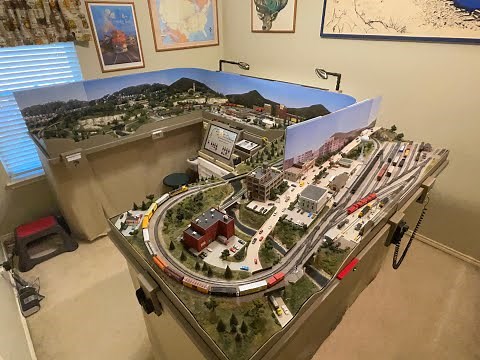 N Scale Layout Video January 2023