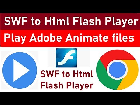 How to Enable SWF to HTML Flash Player on Chrome | How to play Adobe Animate Contents