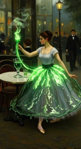 When Absinthe Comes Alive — A Spellbinding Green Flow