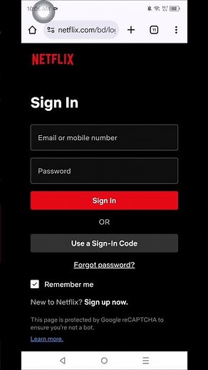 How to Log In to Your Netflix Account#howto #shorts #login#shorts #shortfeed