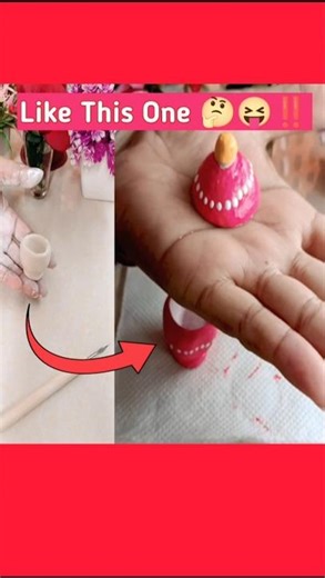 Like This One 🤔😝‼️| Mini Clay Kitchen Set 😍 | Clay Toy DIY | #shorts