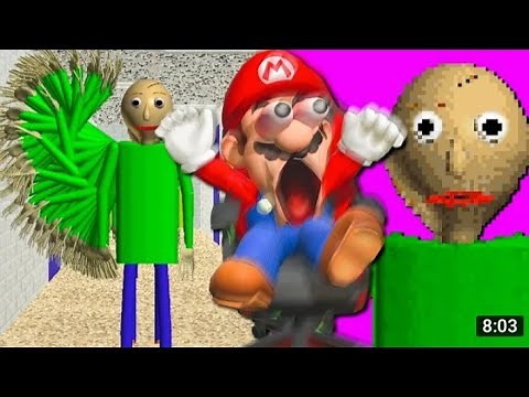 SMG4: Mario Plays Baldi's Basics Restored