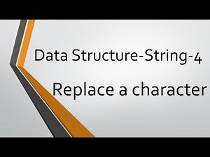 String Problem-4: Replace the character | Java Implementation