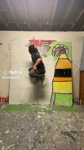 Digital Graffiti Paint Transition Techniques