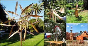 10 Gorgeous DIY Windmills That Add Charm To Your Lawn And Garden