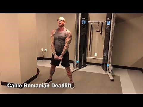 How to do the Cable Romanian Deadlift