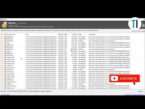 Como recuperar archivos o datos borrados con Recuva
