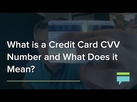 What's The Credit Card CVV Number and What Does It Mean? - Credit Card Insider