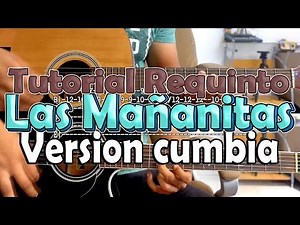 Tutorial | Las mañanitas Version cumbia | Requinto | TABS