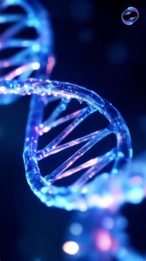 ✨ Mesmerizing DNA Animation | Relaxing AI Loop