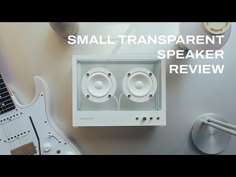 Small Transparent Speaker - Unboxing and Review