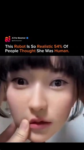 This Robot Is So Realistic—54% of People Thought She Was HumanMeet Harmony, the latest AI-powered humanoid from Realbotix—designed to look, move, and behave like a real person. In blind tests, over half the people couldn’t tell she wasn’t human. That’s not just technology—that’s magic.￼Here’s what makes her nearly indistinguishable: • Patented skin and facial tech that mimics human texture and expressions. • Real-time AI vision and biometric sensors in her eyes that track faces, emotions, and ad