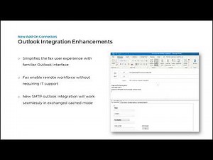 What's New in RightFax 2X.X: Outlook Integration Enhancements