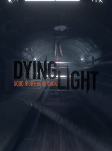 Dying Light Tunnel Chase: Kyle Crane Gameplay Edit