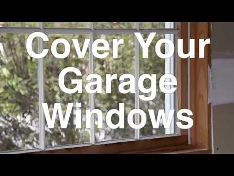 Cover Your Garage Windows