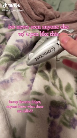 I feel like we have really regressed w/ our whimsy 😔 / this is like a childhood nostalgia to me. Ive always loved fidgeting with it but ive never seen anyone else show case theirs #pen #stationary #creatorsearchinsights #postingdrafts #wha