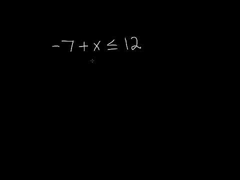 7th Grade Math- Solving Inequalities involving Addition and Subtraction