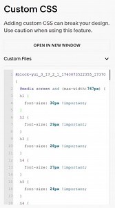 [Share] How to resize Heading on Mobile