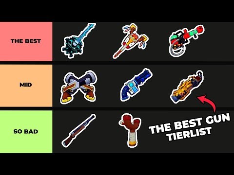 Ranking EVERY GUNS in Bloxfruits (UPD 28 Tierlist)