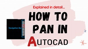 How to pan in AutoCAD 2025? (100% Working Method) Aug 24