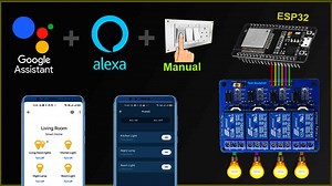 IoT based Projects using ESP32 (Google   Alexa) - IoT 2025