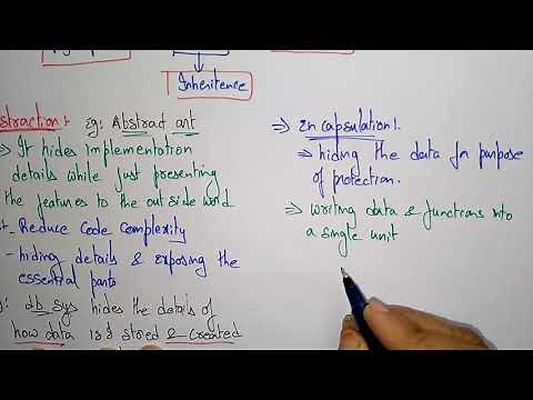 Abstraction | Encapsulation | OOPs in C++ | Lec-03 | Bhanu Priya