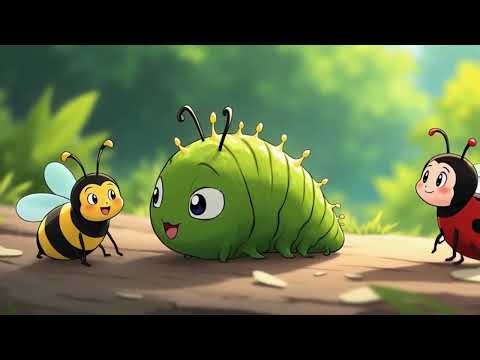 Charlie the Caterpillar Becomes a Butterfly! 🦋 | A Kids Story About Change & Self-Acceptance #video