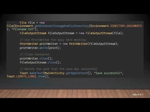 Writing Files to External Storage in Android: A Complete Guide