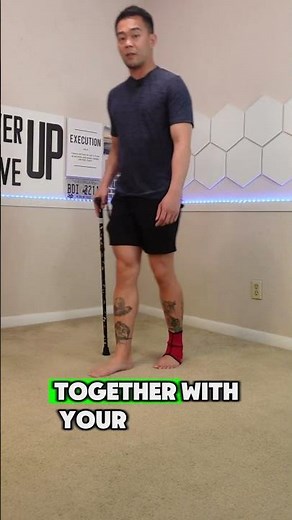 How to walk with a cane properly #cane #mobility #eldercare