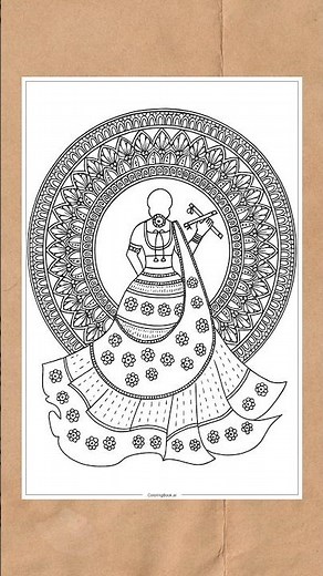 Try out this amazing tool to create your coloring pages🌟💡#shorts#shortvideo#mandala#coloringpages