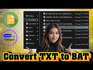 How To Change A Txt File To Bat | Quick Conversion Guide