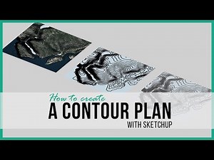 How to Generate Contour Map with Sketchup