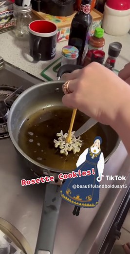 Making Norwegian Rosette Cookies for a Festive Tradition